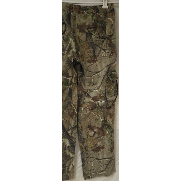 Realtree AP HD Womens Small 6-8 Camo Cargo Hunting Hiking Field Pants 30X32 - Picture 8 of 12